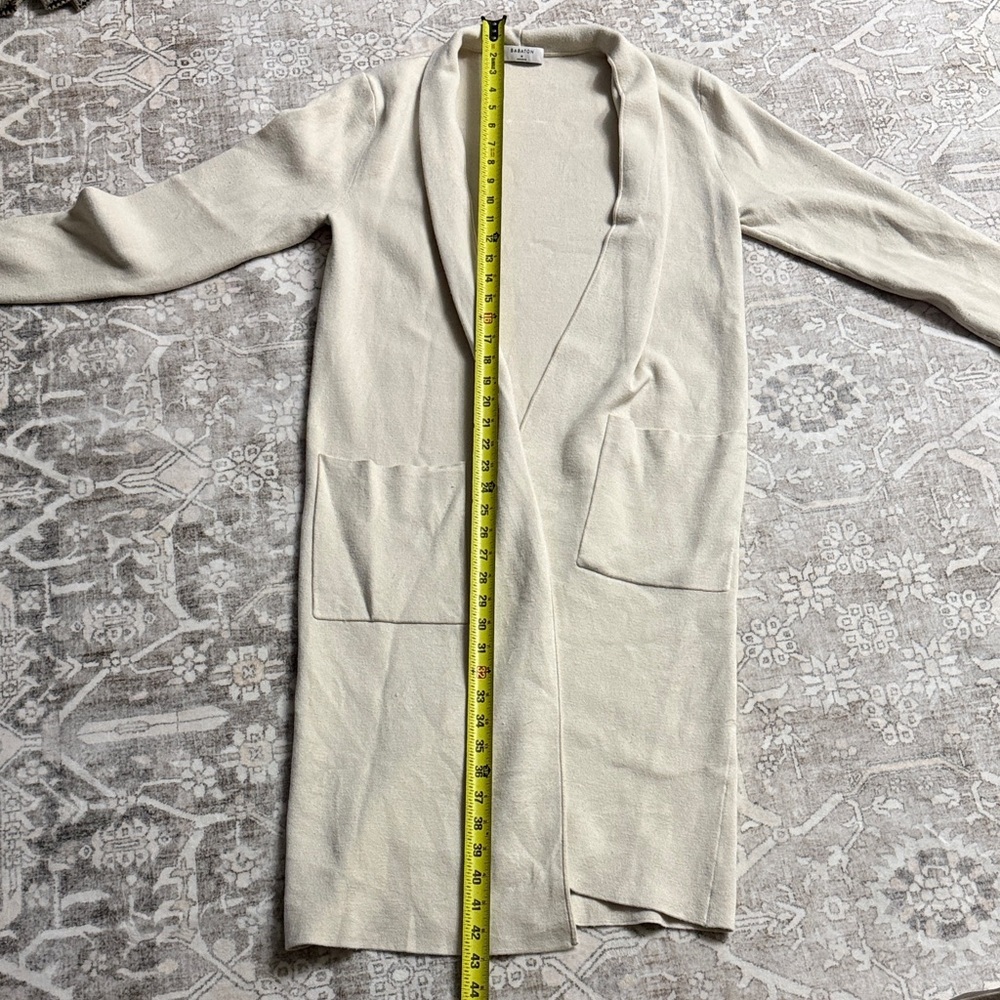 Babaton Long Cardigan with Pockets Women’s Size M - Picture 6 of 6